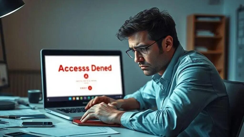 Como solucionar o erro 1005 de acesso negado no site Jornal do Brasil